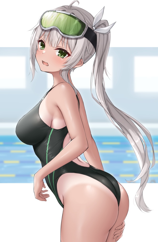 競泳水着のエロ画像を復習していく