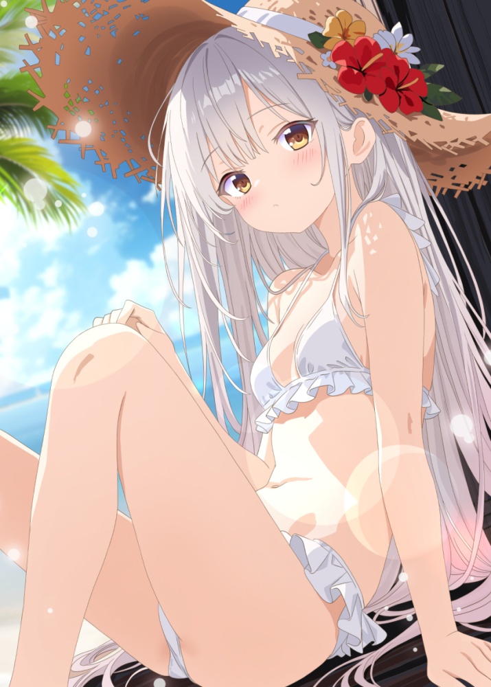 水着のエロ画像を復習していく