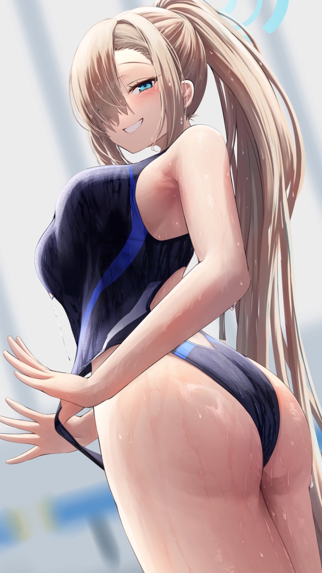 競泳水着のエロ画像を復習していく