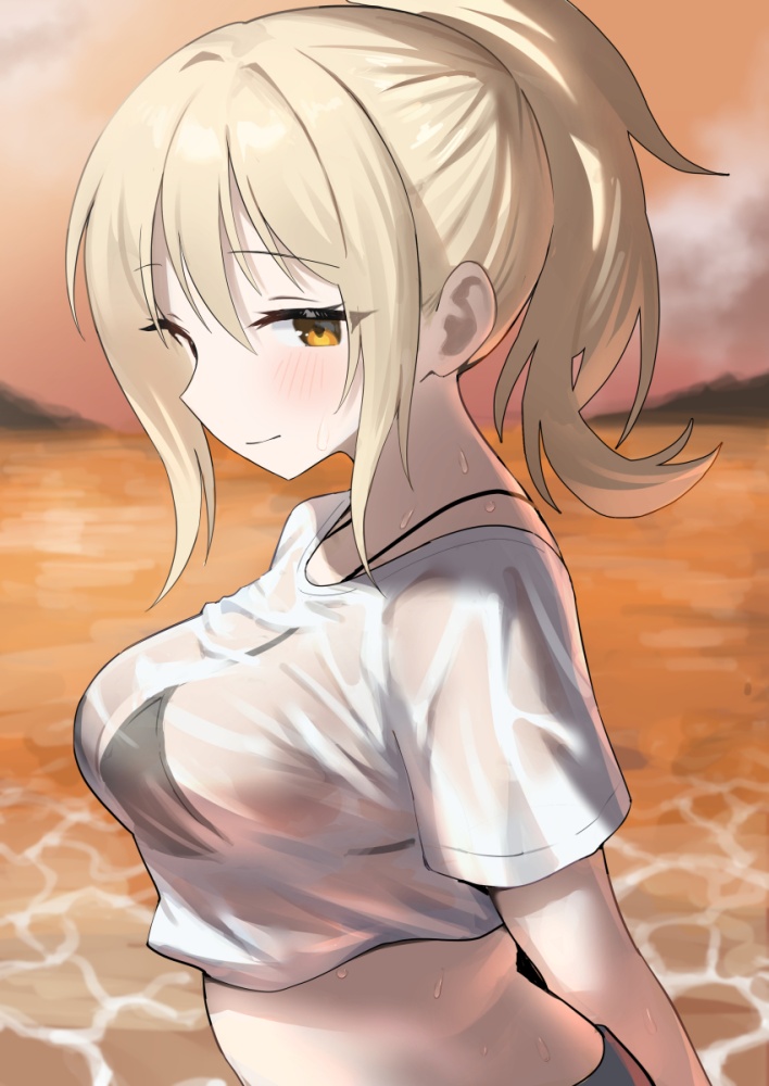水着のエロ画像を復習していく