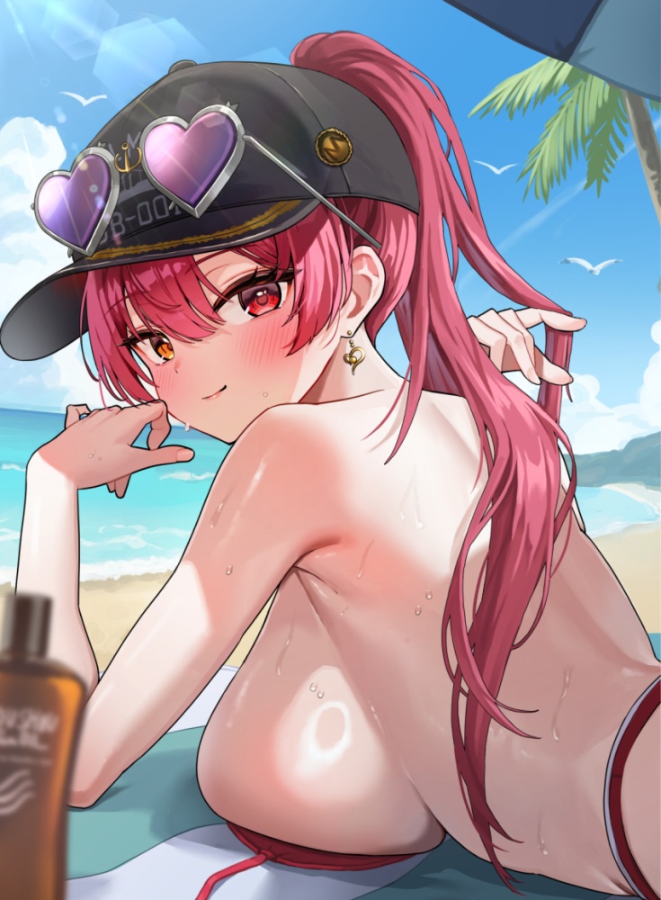 水着のエロ画像を復習していく