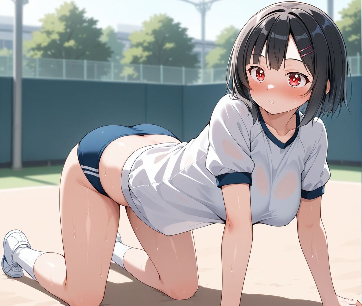 体操服・ブルマのレベルが高いエロ画像