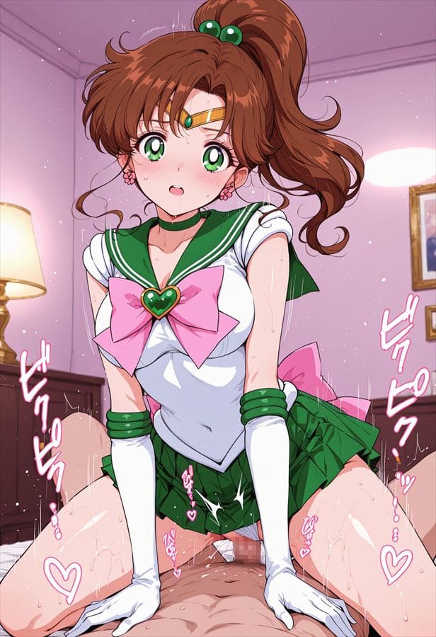 美少女戦士セーラームーンの虹エロ画像