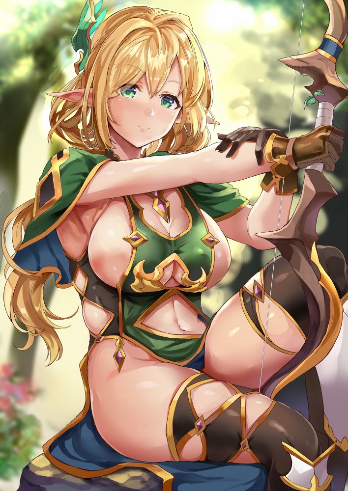 エルフの二次フェチ画像。