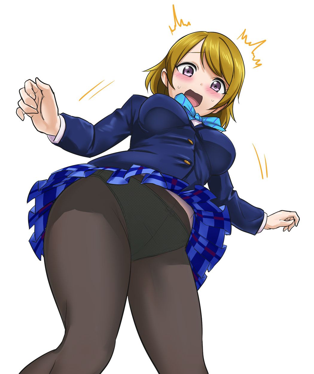 ローアングルのエッチな魅力が分かるエロ画像