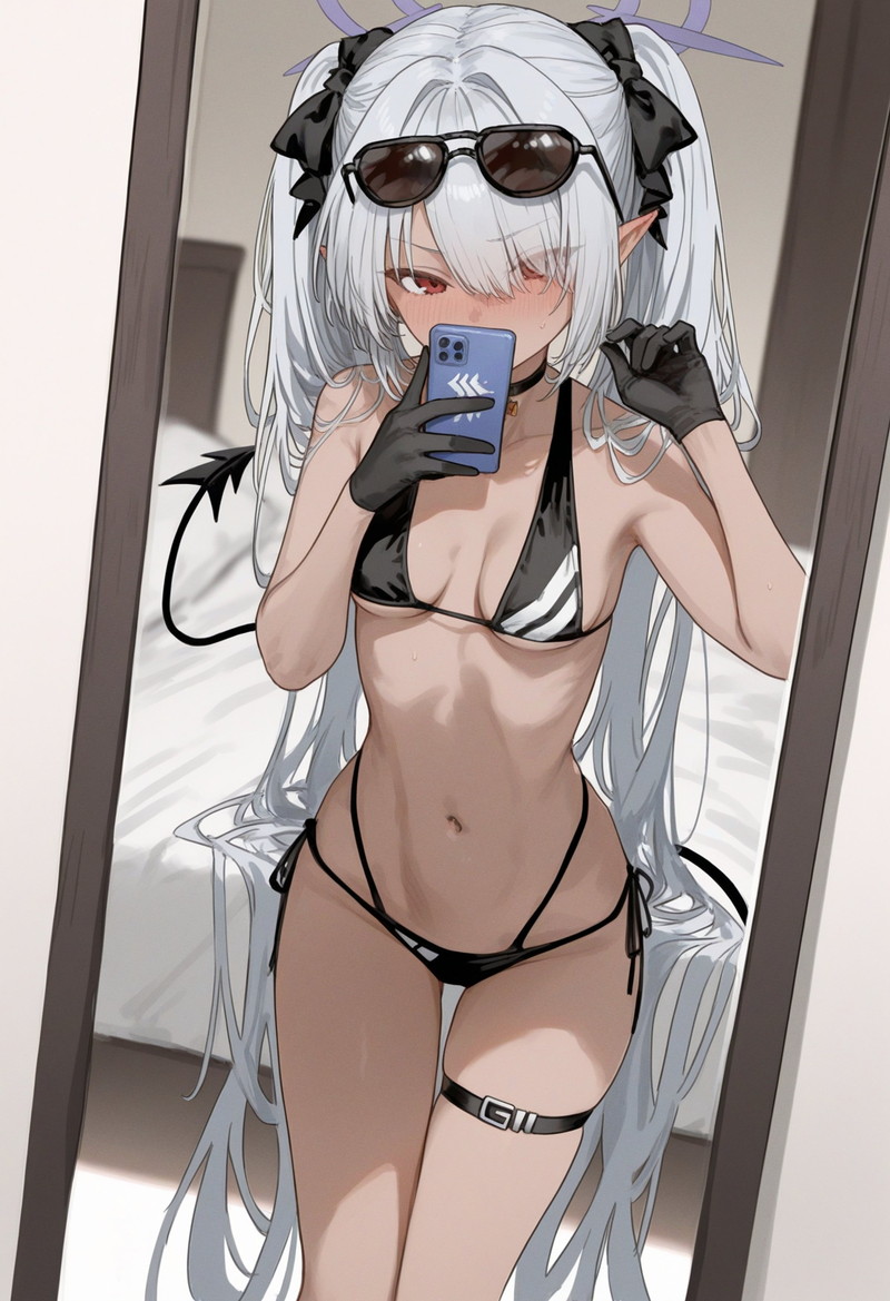 ブルーアーカイブについてのエロ画像