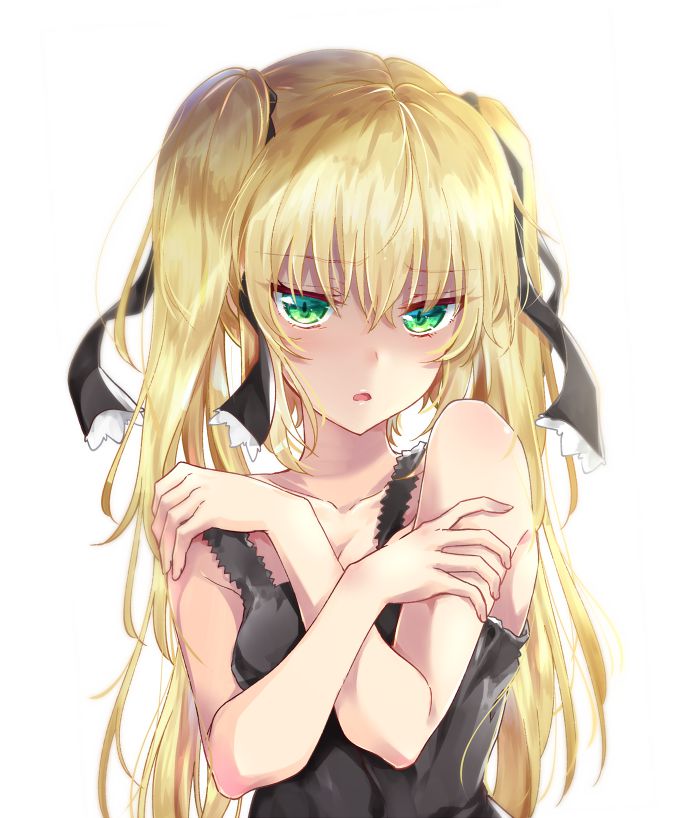 金髪の萌えイラスト