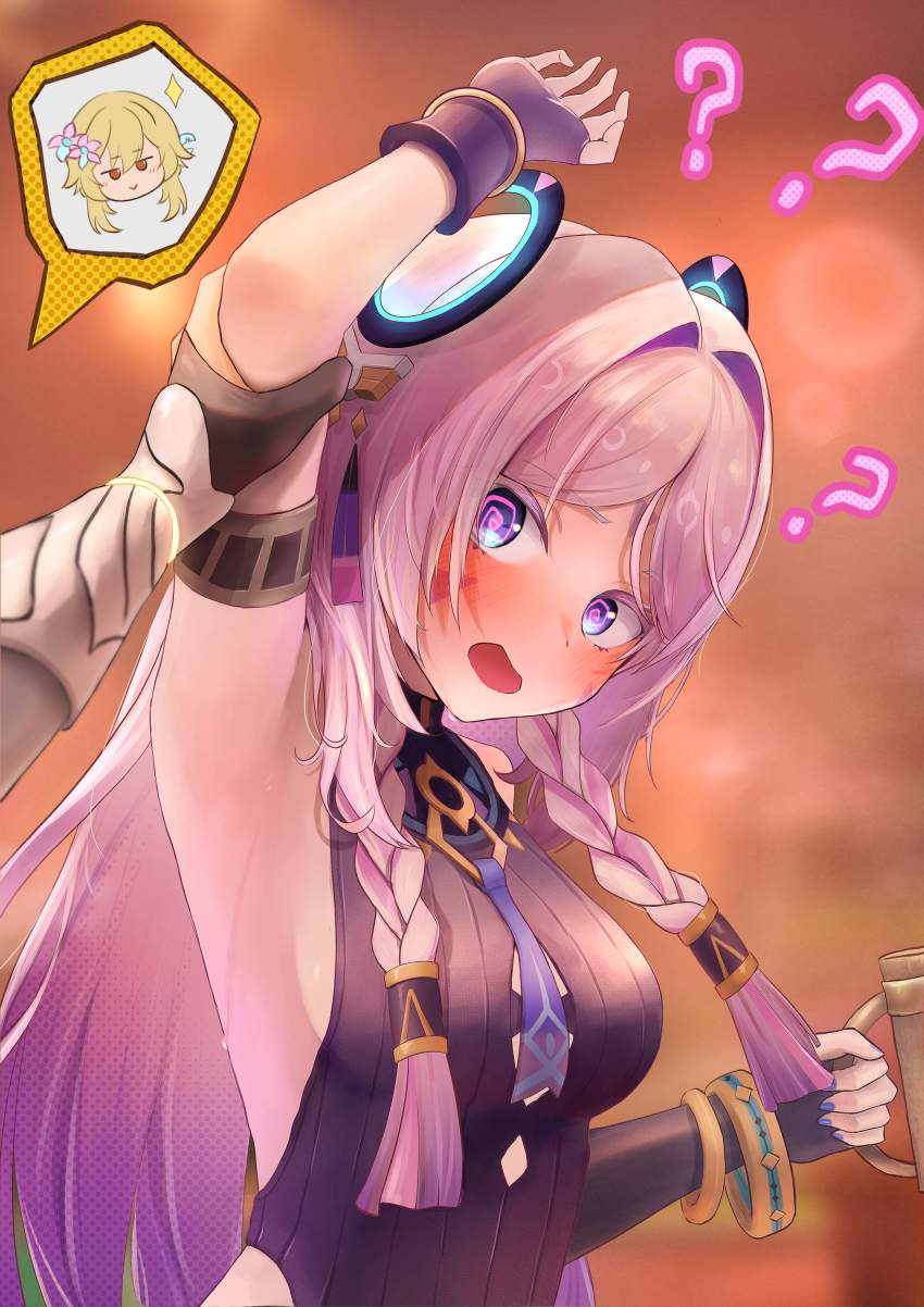 わきフェチの可愛い二次元画像。