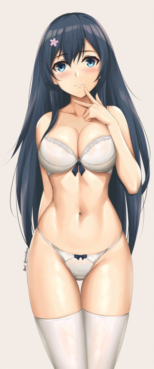 太ももの二次フェチ画像。
