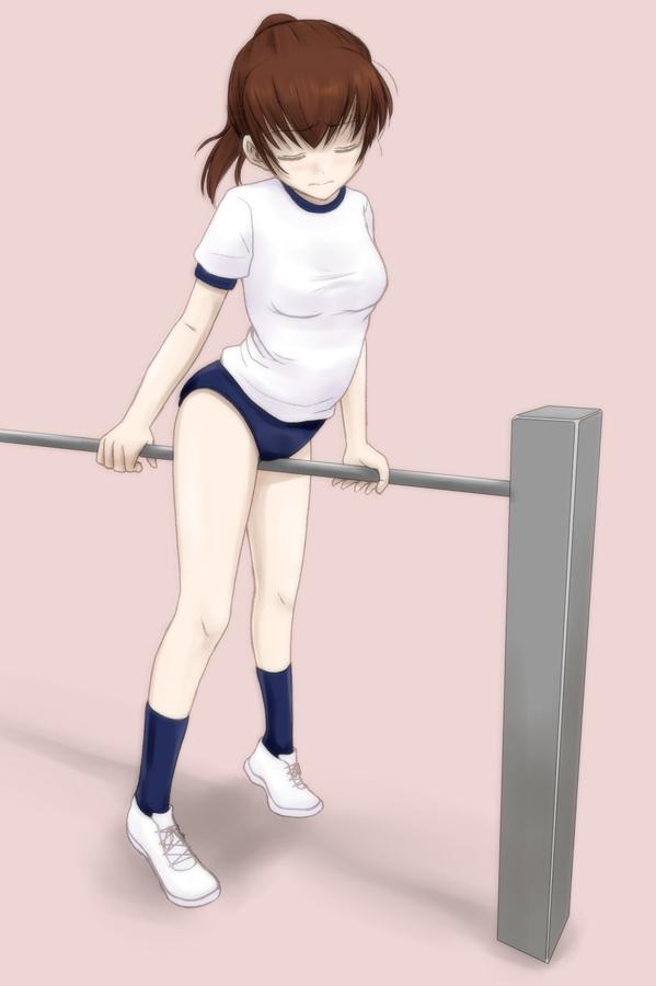 体操服・ブルマの二次フェチ画像。