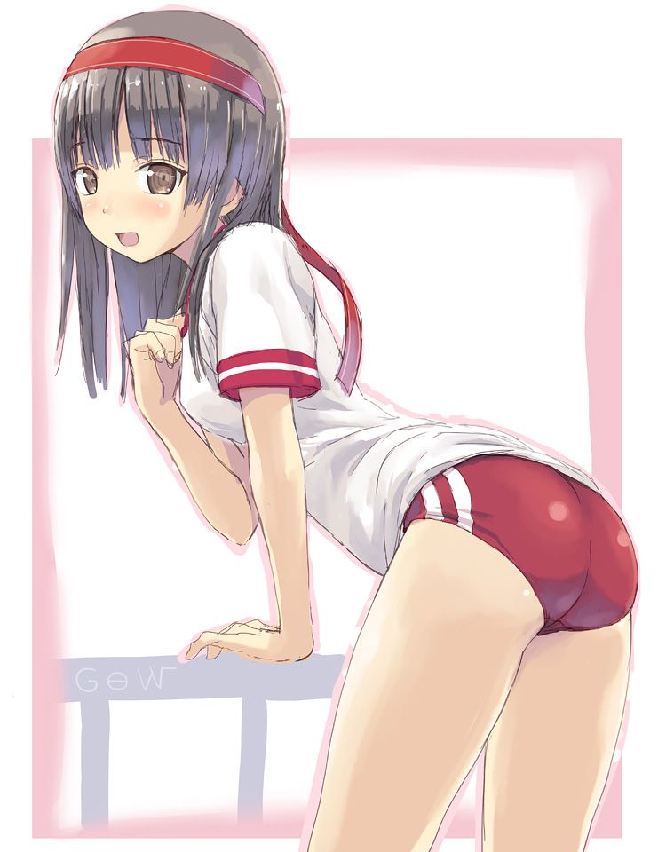 体操服・ブルマの二次フェチ画像。