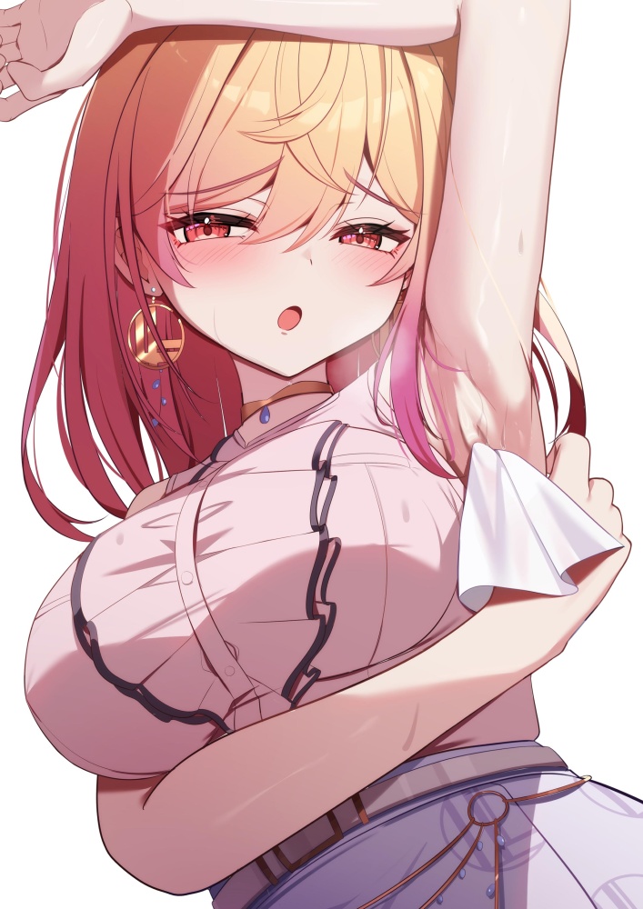 わきフェチの二次エロ画像を愛でる。
