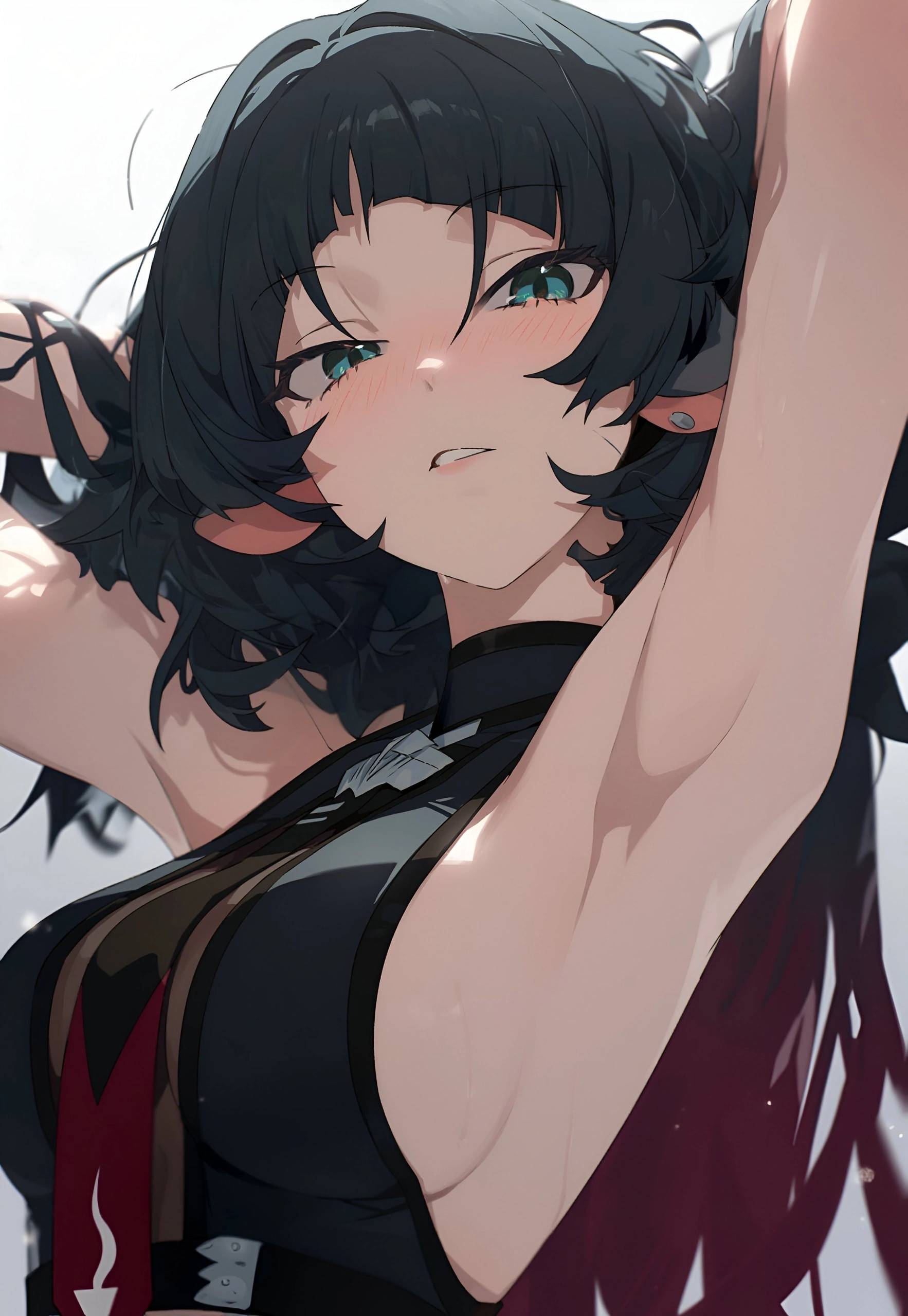 わきフェチの二次エロ画像を愛でる。