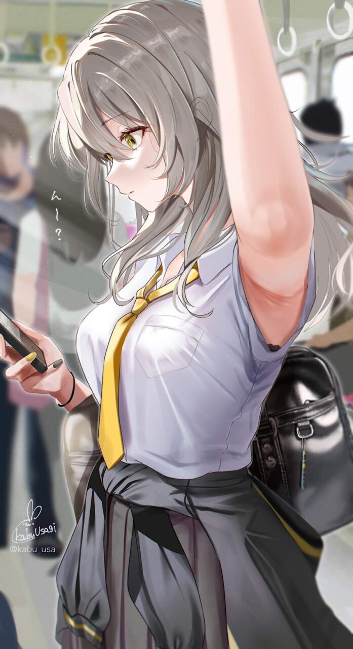 わきフェチの二次エロ画像を愛でる。