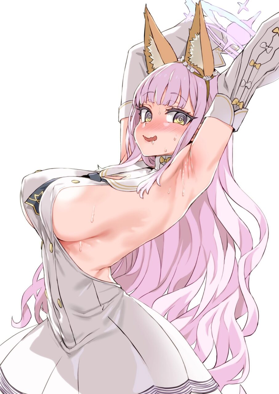 わきフェチの二次エロ画像を愛でる。