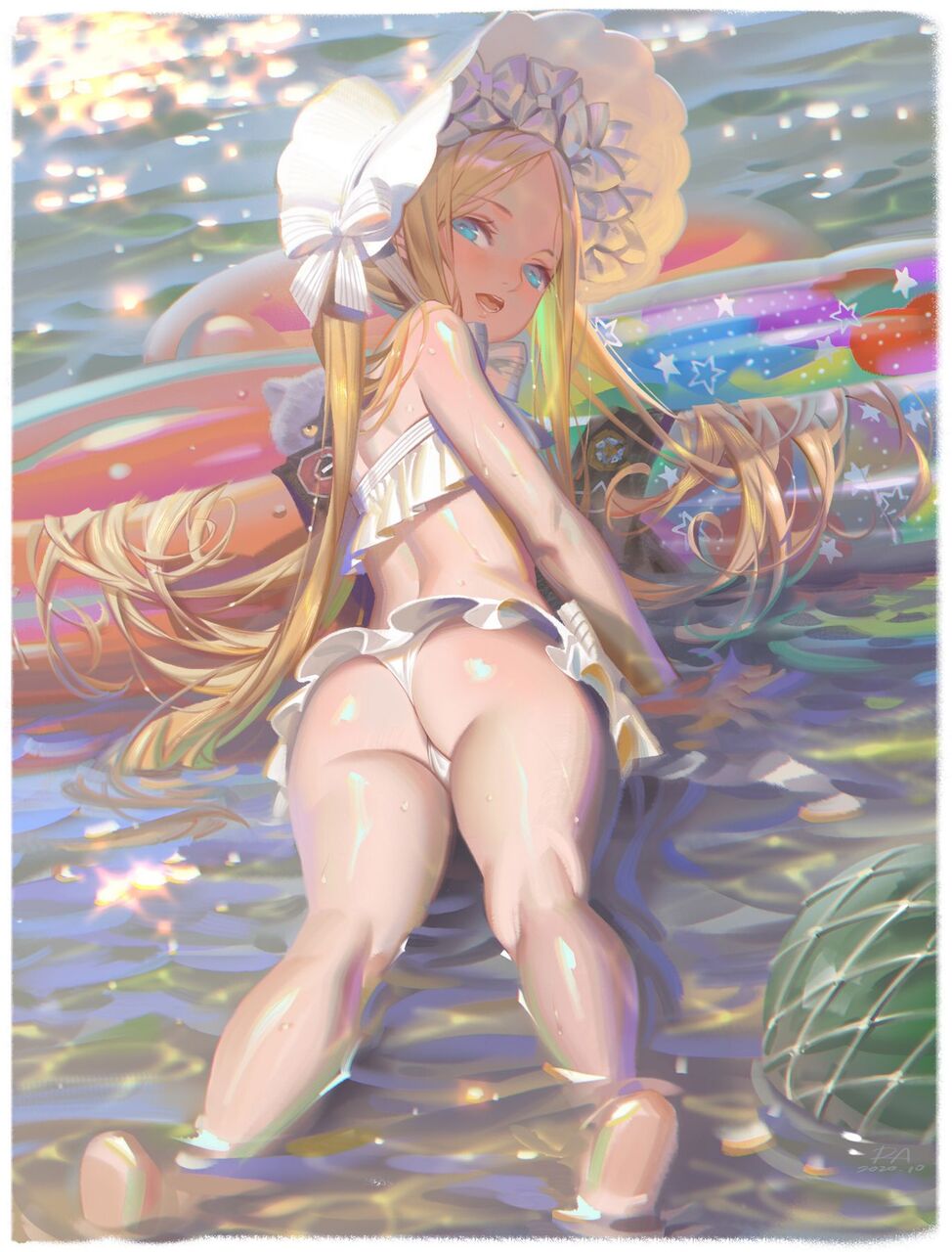 太ももの二次フェチ画像。