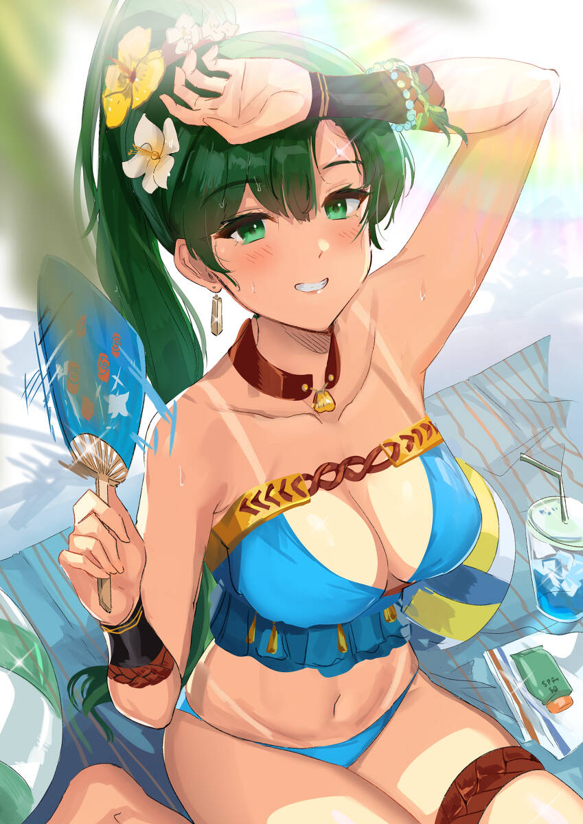 わきフェチの二次エロ画像を愛でる。