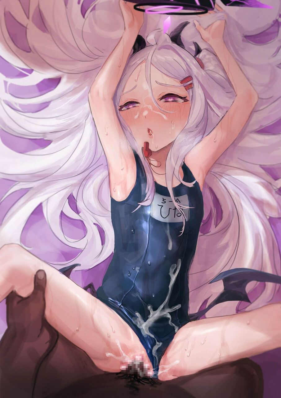 正常位の虹エロ画像