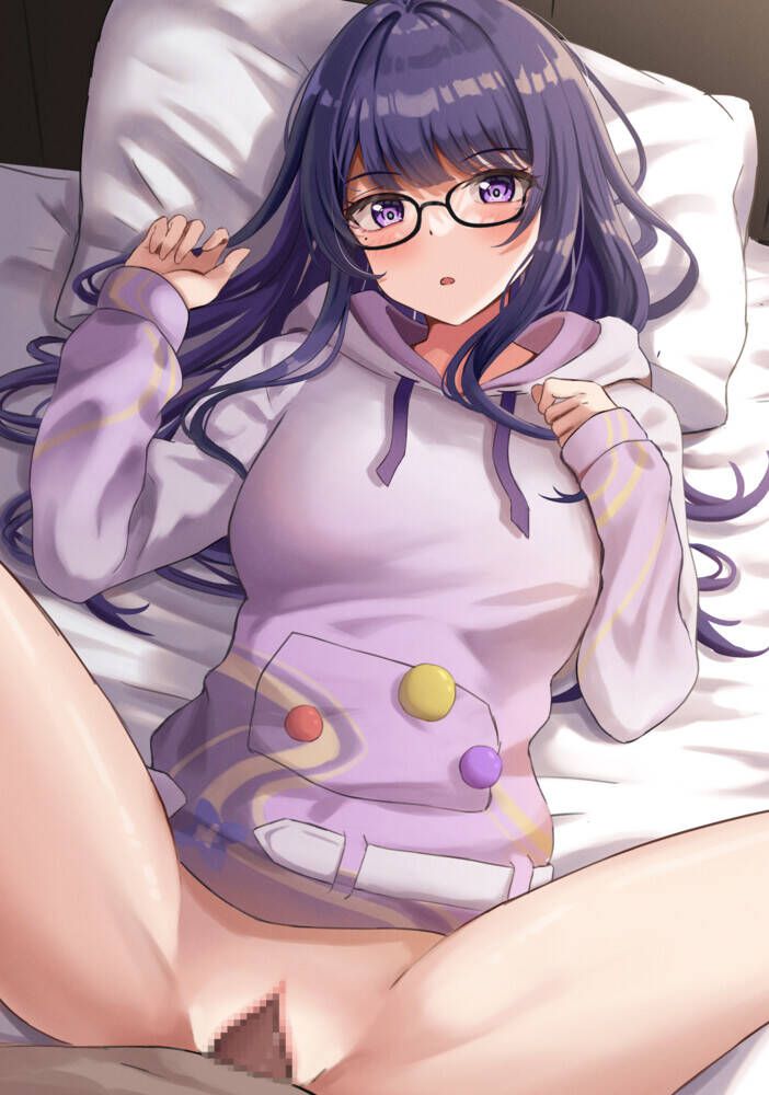 正常位の虹エロ画像