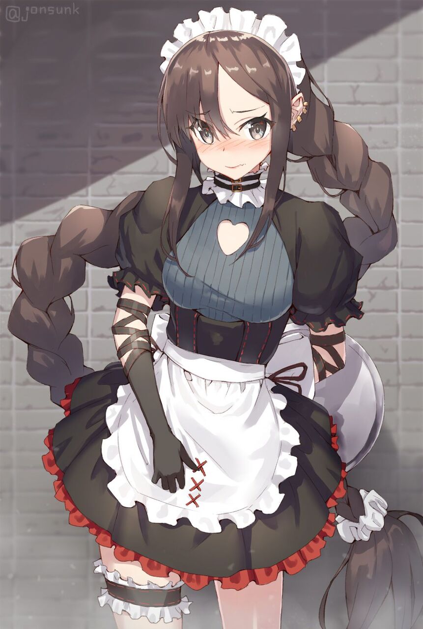 メイドのエッチな魅力が分かるエロ画像