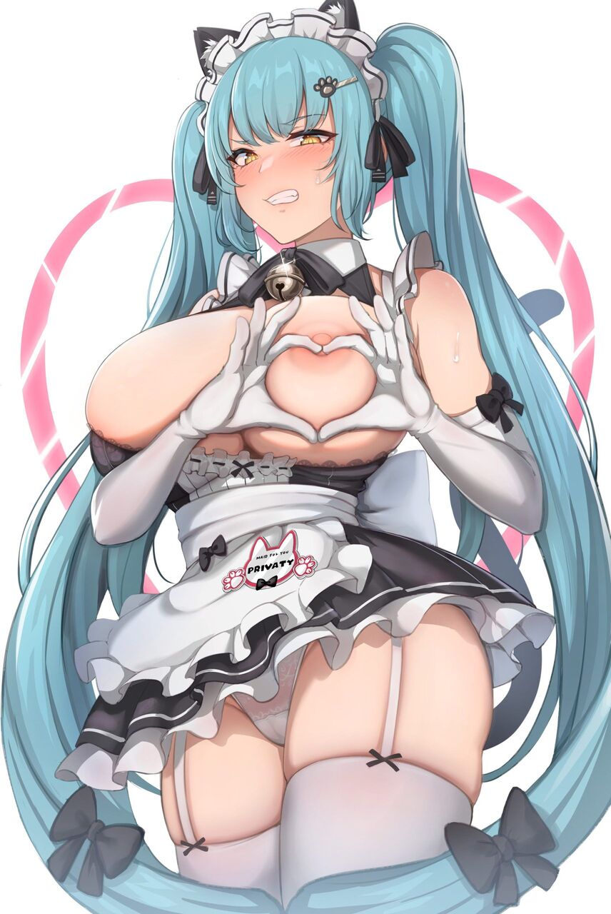 メイドのエッチな魅力が分かるエロ画像