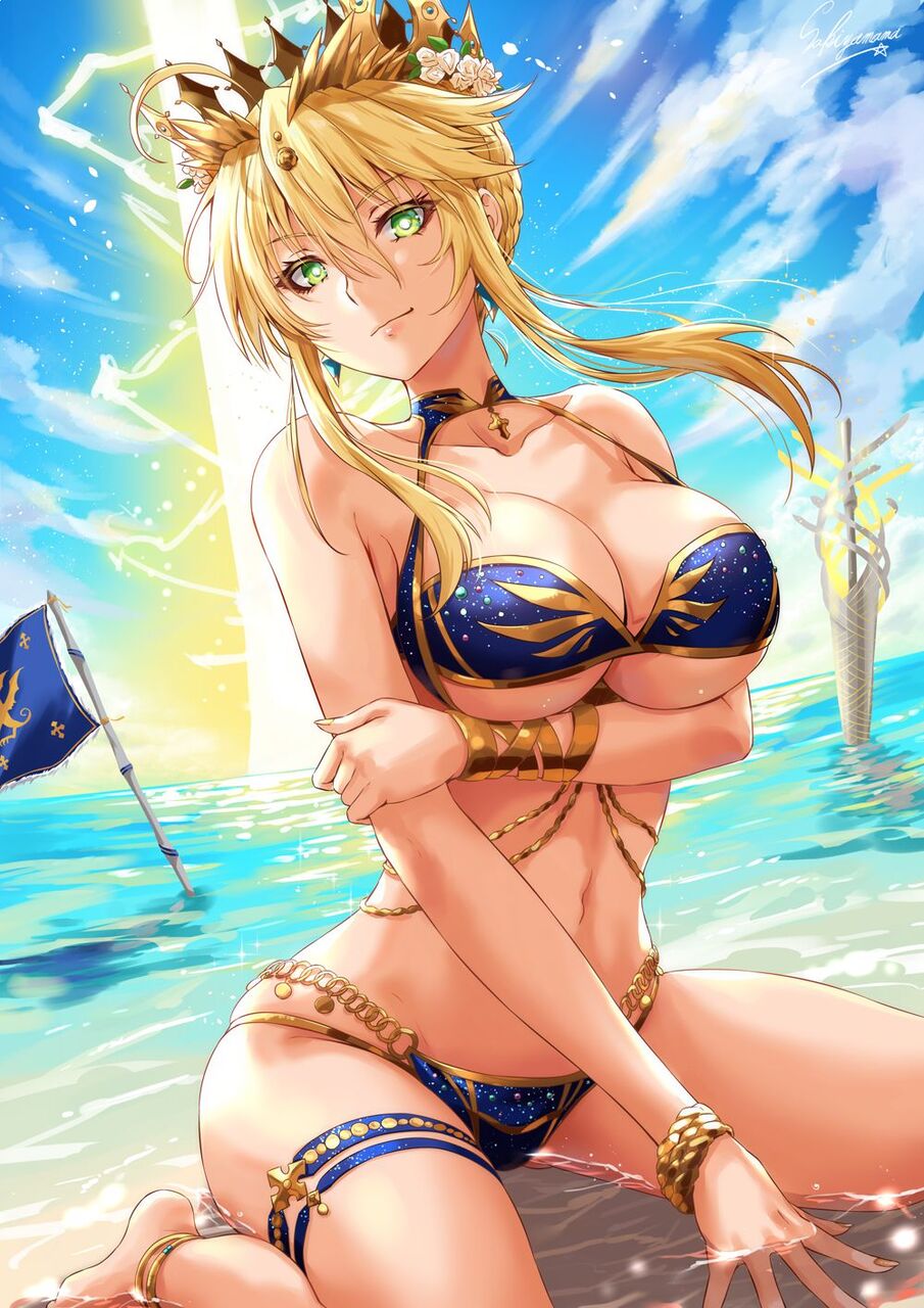 金髪の虹エロ画像