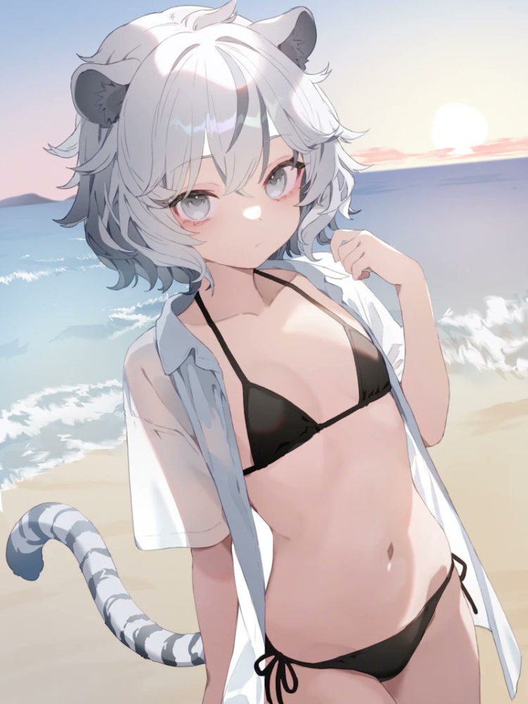 水着のエロ画像を復習していく