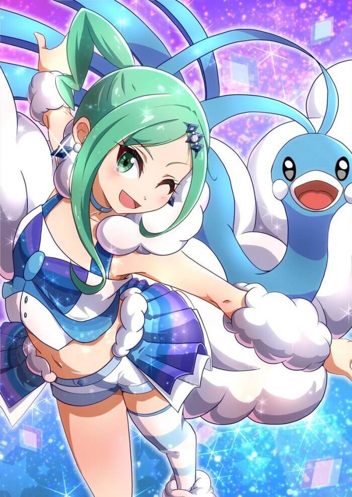 ポケットモンスターの萌えイラスト