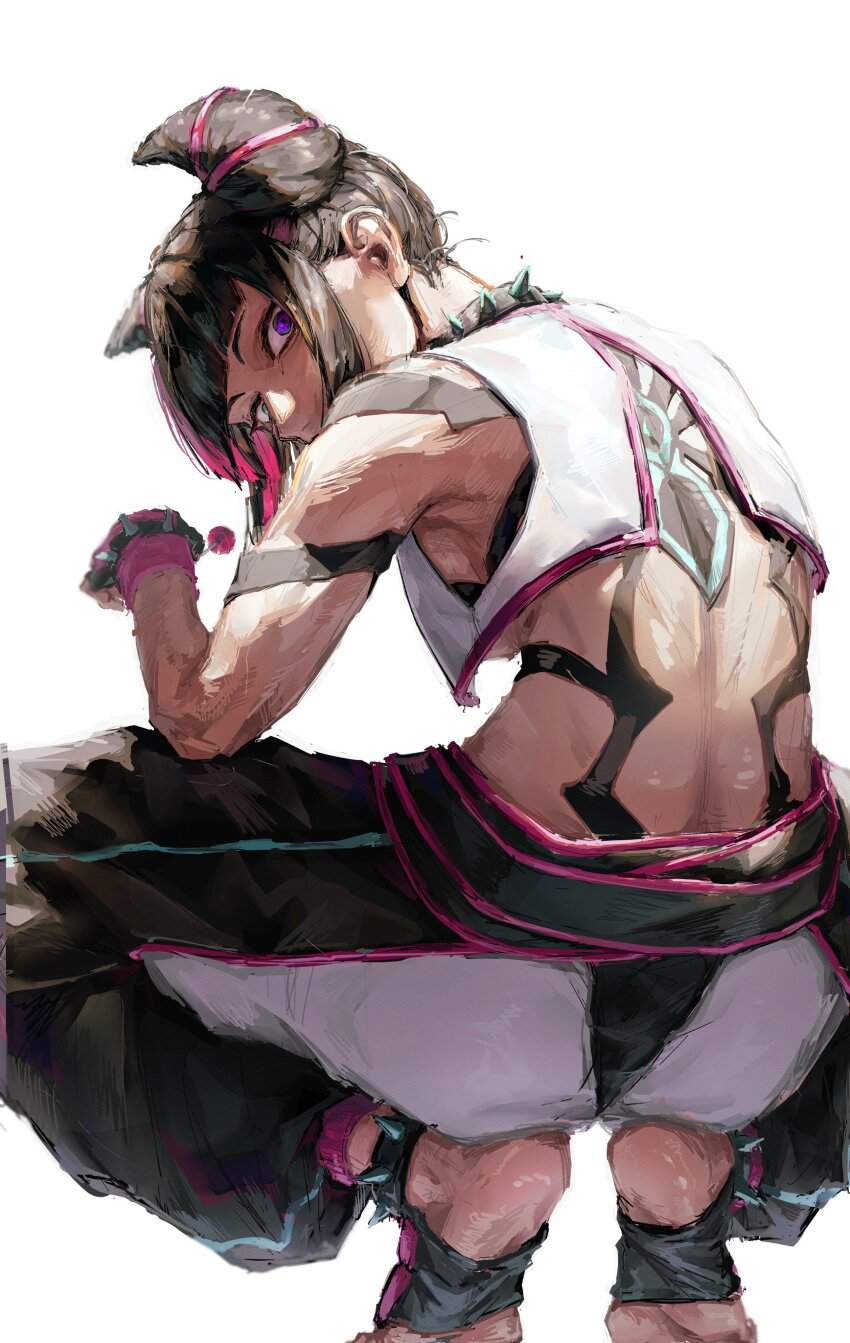 ストリートファイターの可愛い二次元画像。