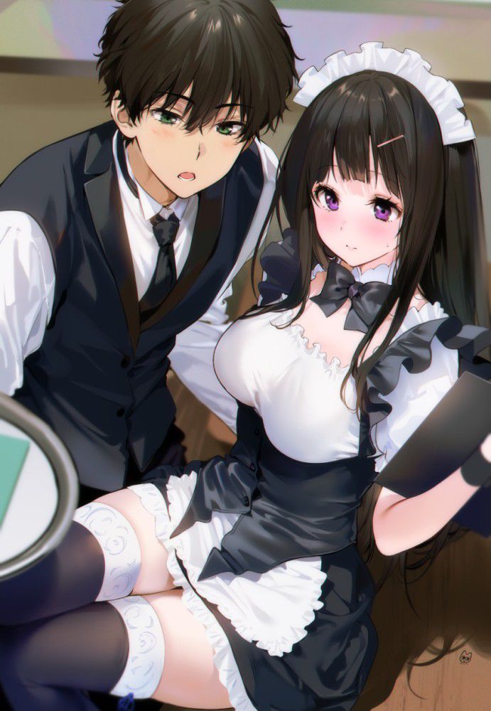 メイドのエロい画像