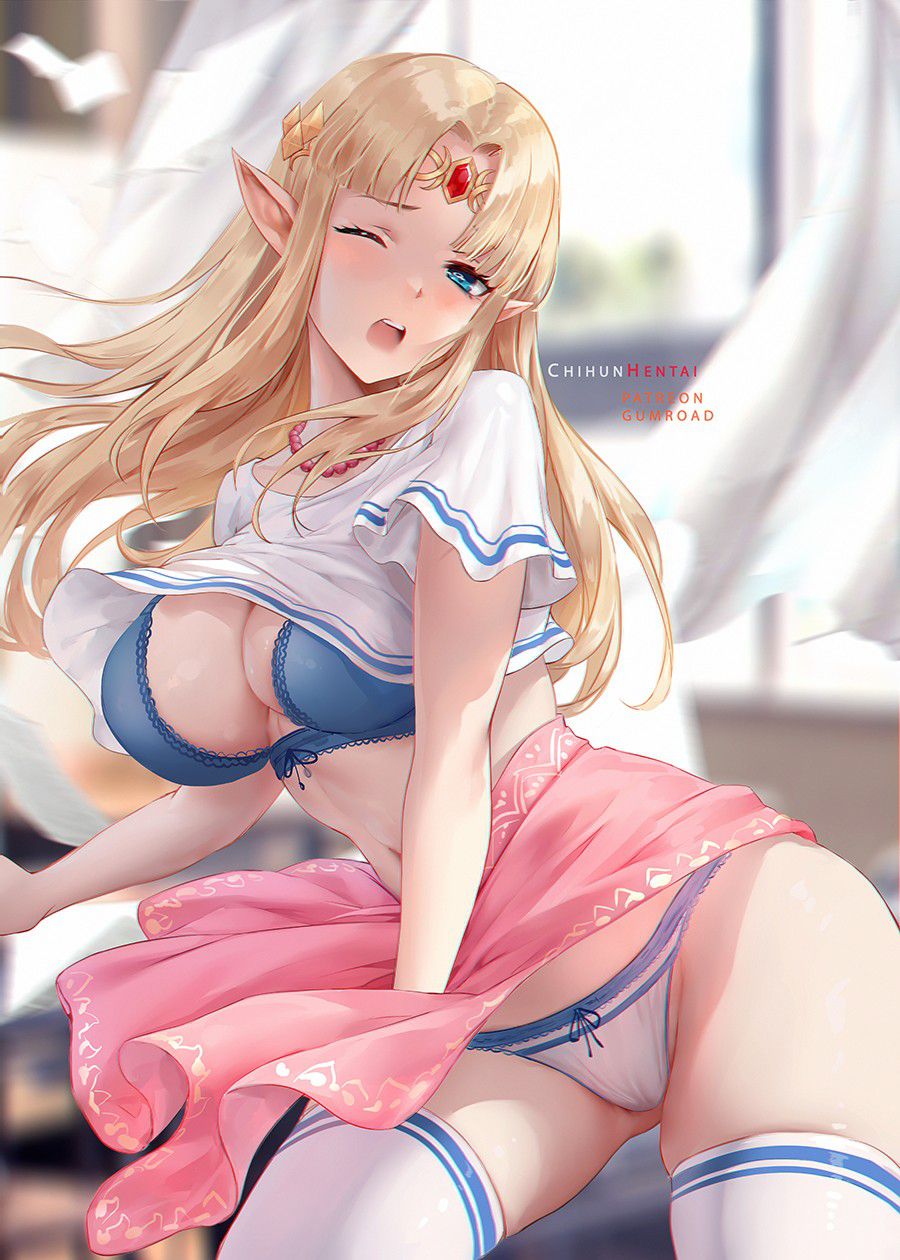 エルフのエッチな魅力が分かるエロ画像