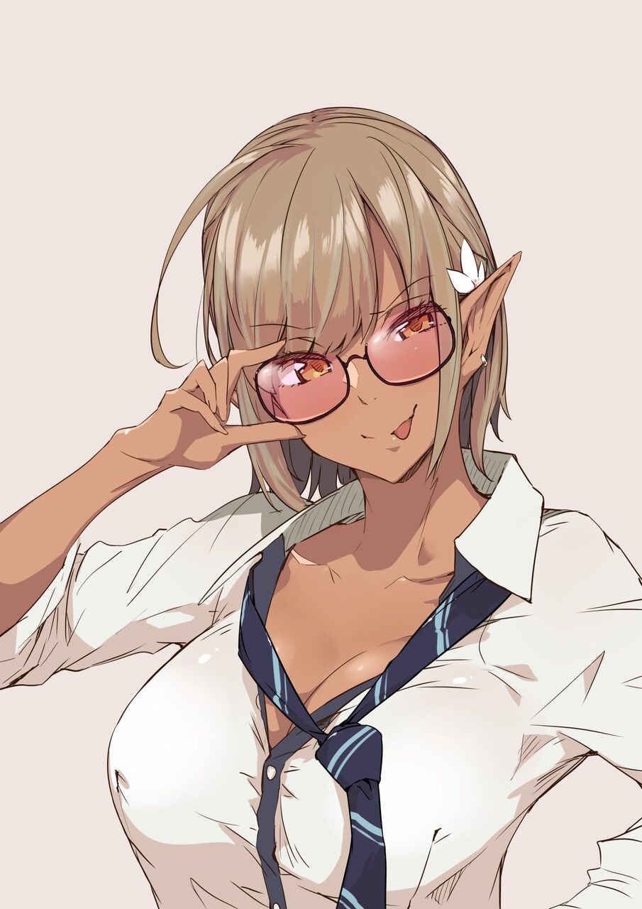 エルフのエッチな魅力が分かるエロ画像