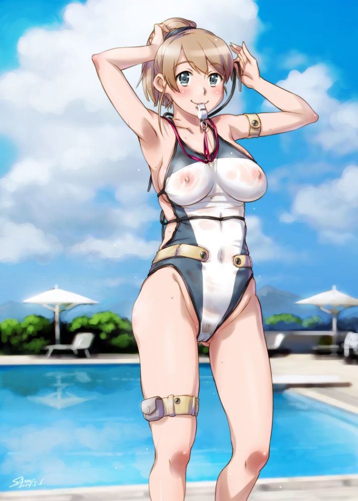 競泳水着のエロ画像を集めてみた