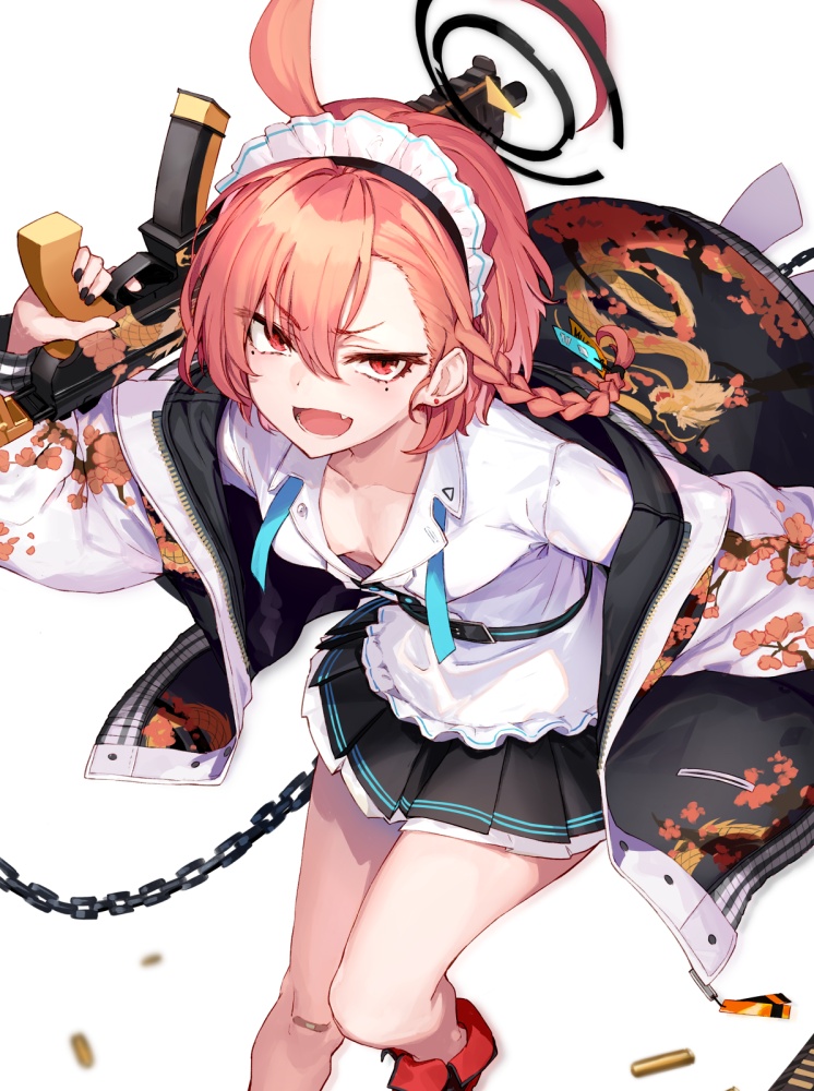 胸チラの可愛い二次元画像。