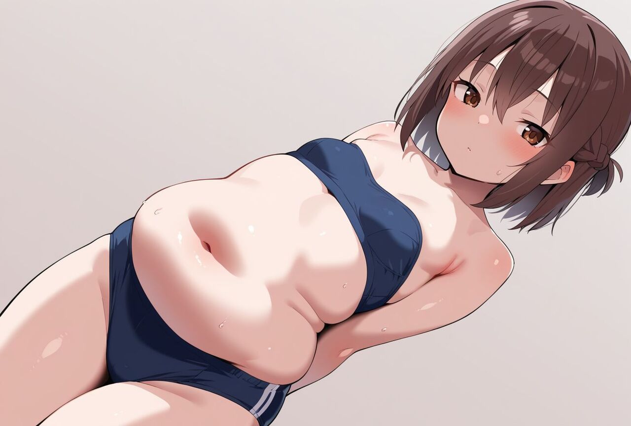 むちむちのエッチな魅力が分かるエロ画像