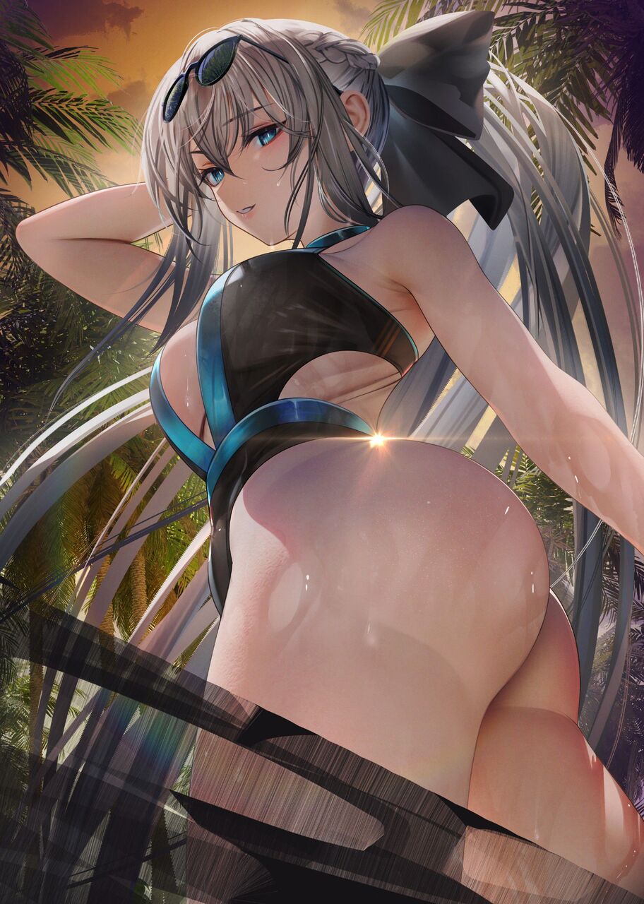 ローアングルの虹エロ画像