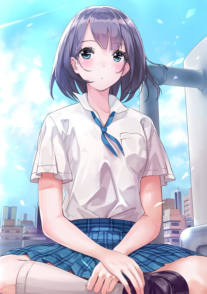 ローアングルの虹エロ画像