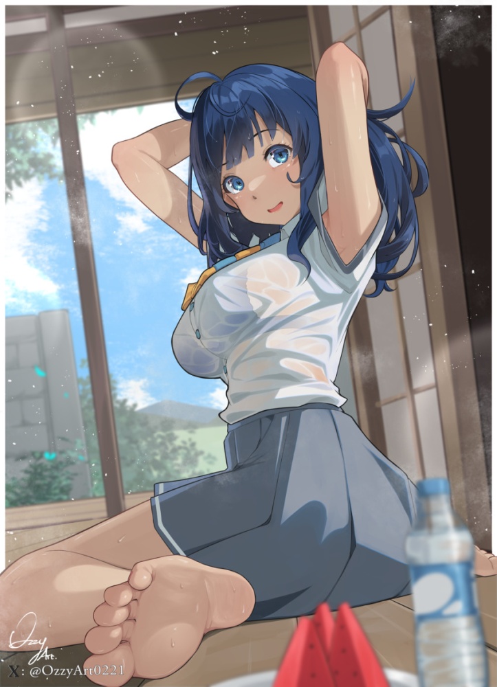 足フェチのオナネタ画像を集めたよー！！