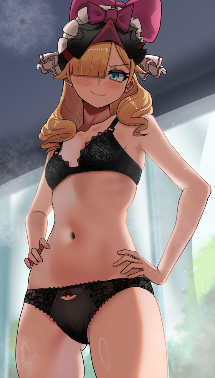 金髪のエッチな魅力が分かるエロ画像