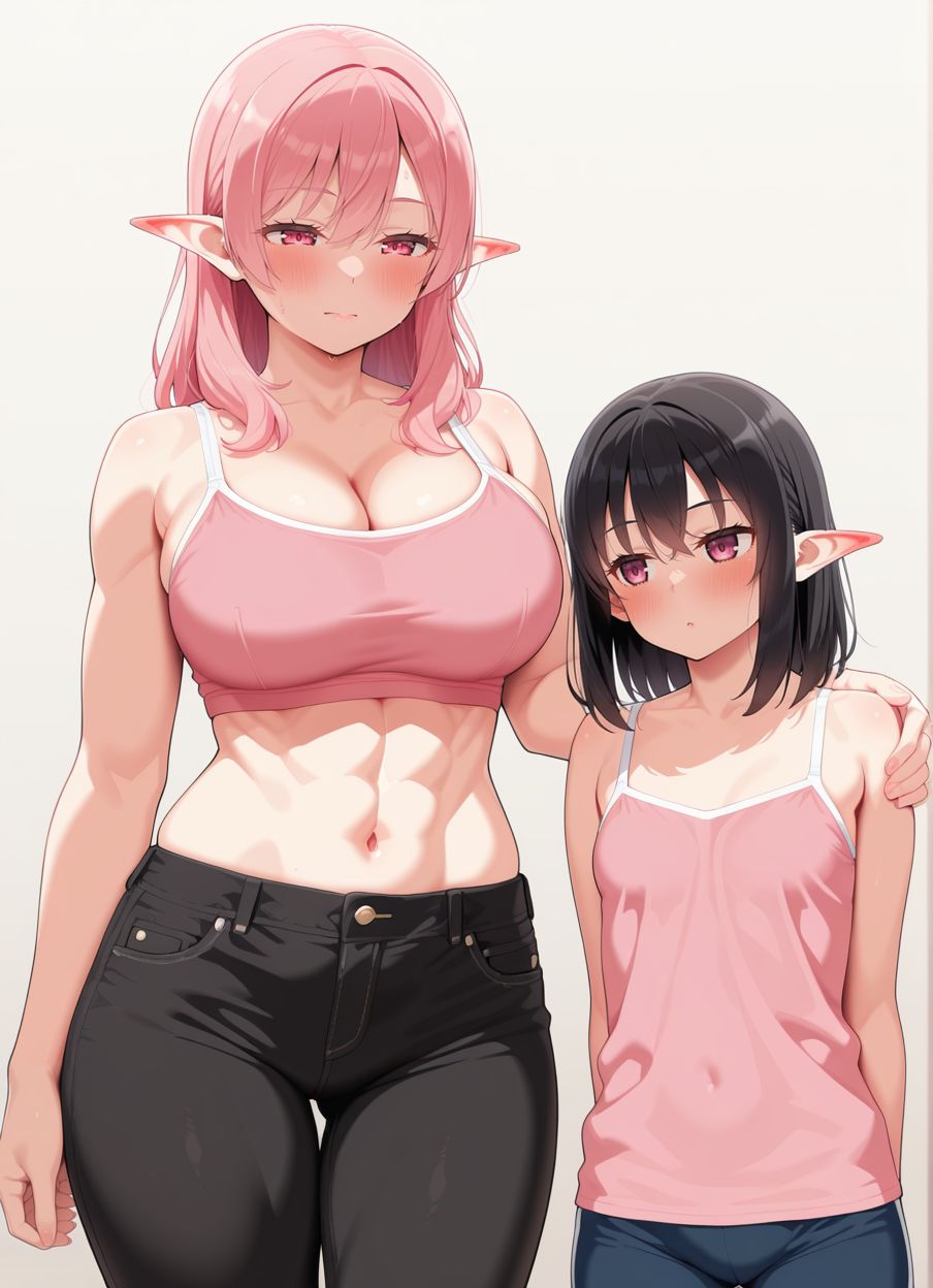 エルフの二次エロ画像で抜きたい！