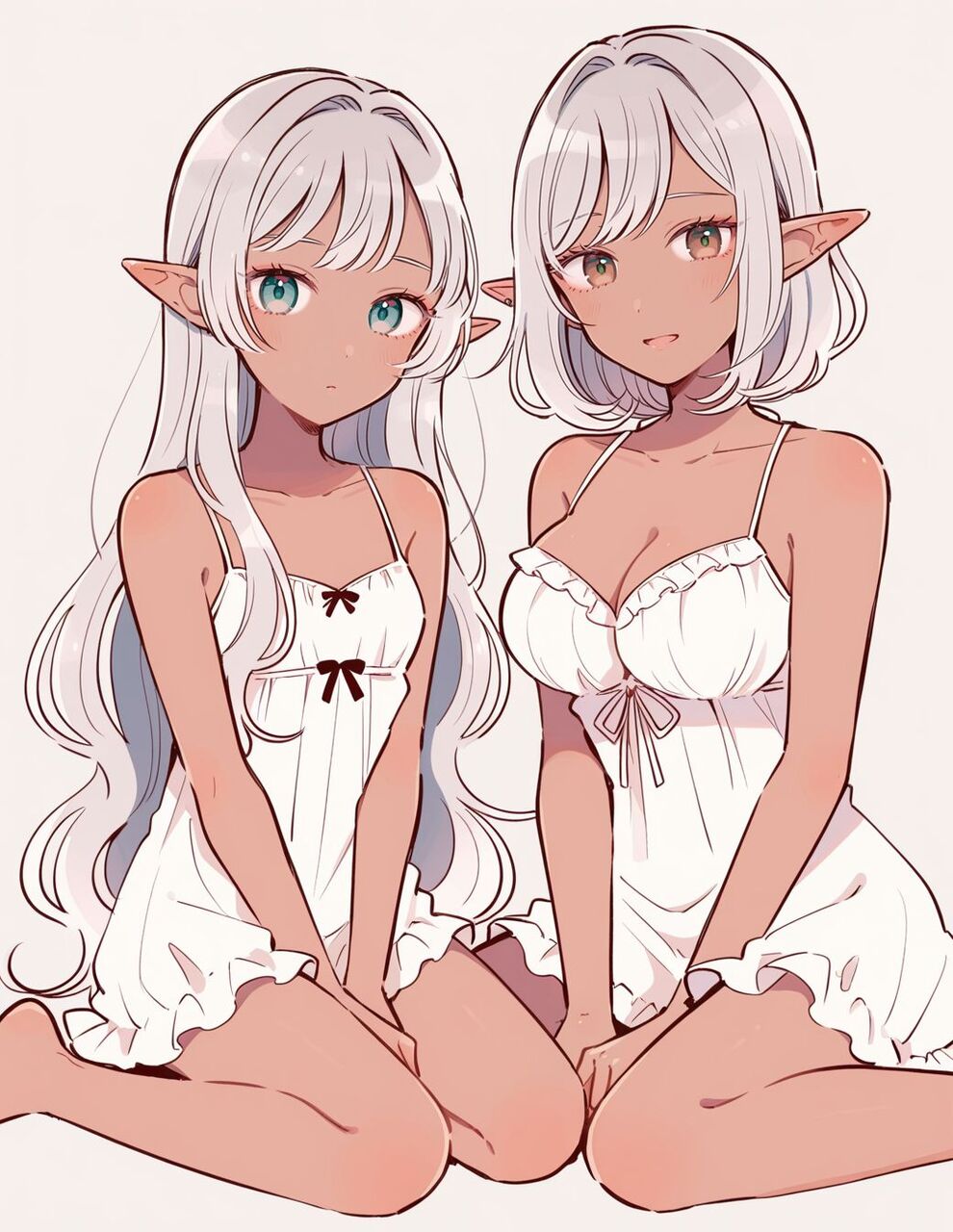 こんなにエロ過ぎるエルフの画像は反則です！