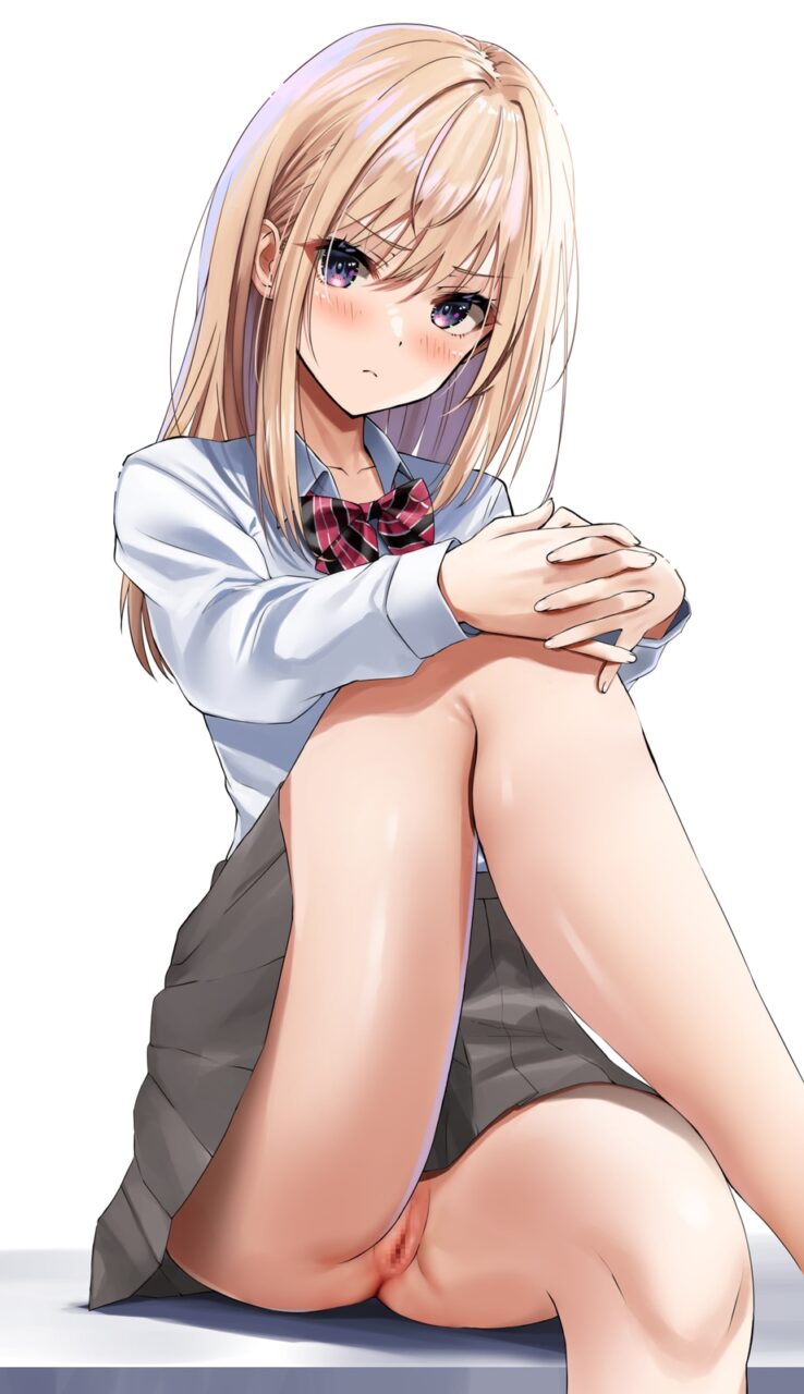 女子高生の萌えイラスト