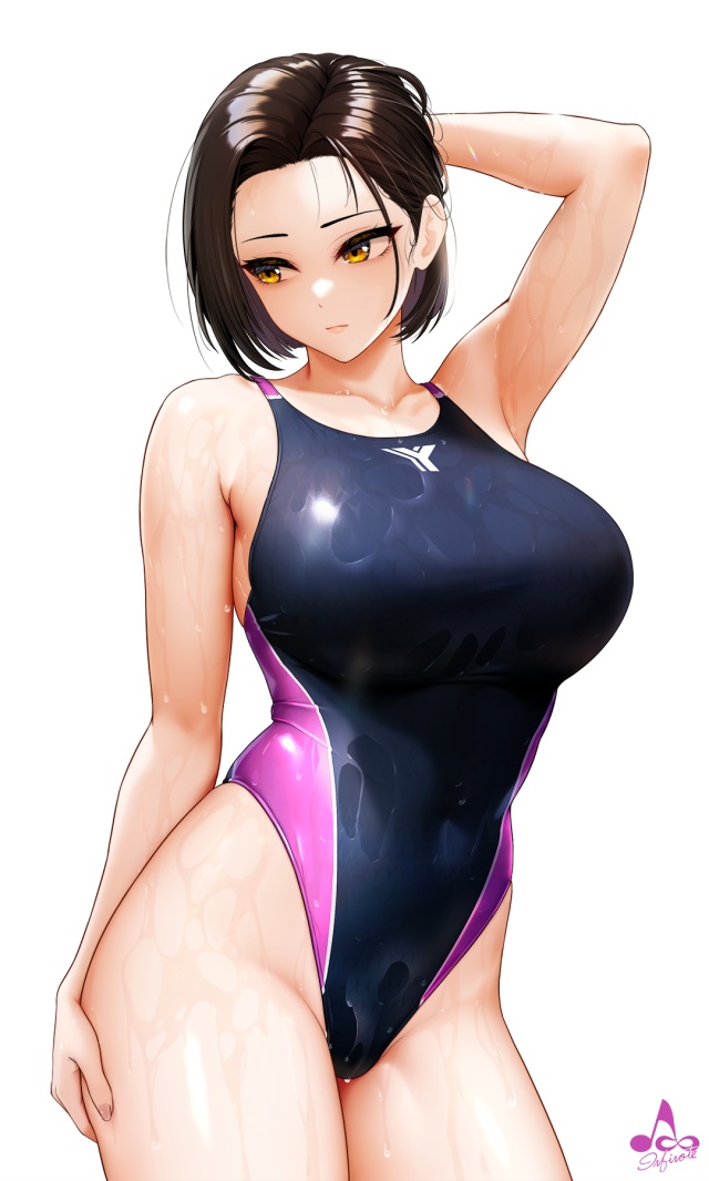 競泳水着のエロ画像を集めてみた